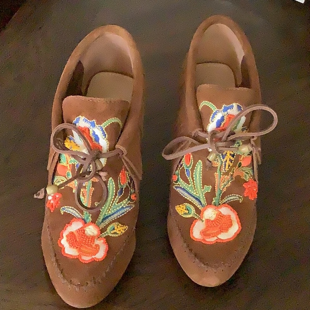 Tory Burch Brown Ankle Booties